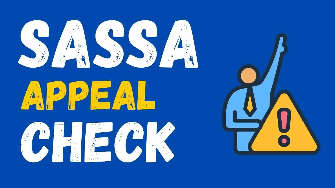 SASSA SRD Appeal Status Check